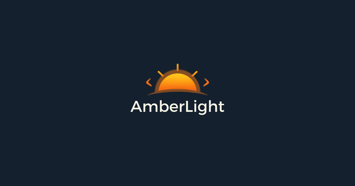 AmberLight Social card