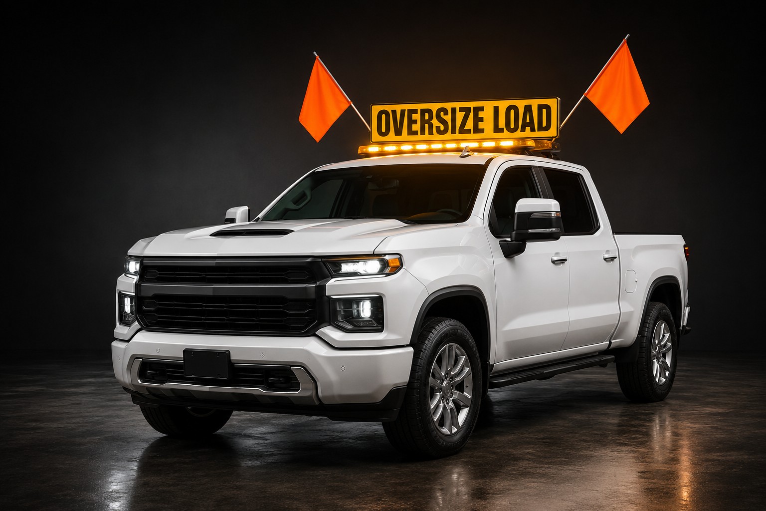 AmberLight Pilot truck — studio